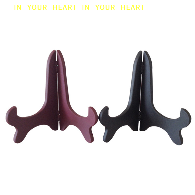 Engraved Wood Frame - 【X】1PC Wooden Display Stand Dish Rack