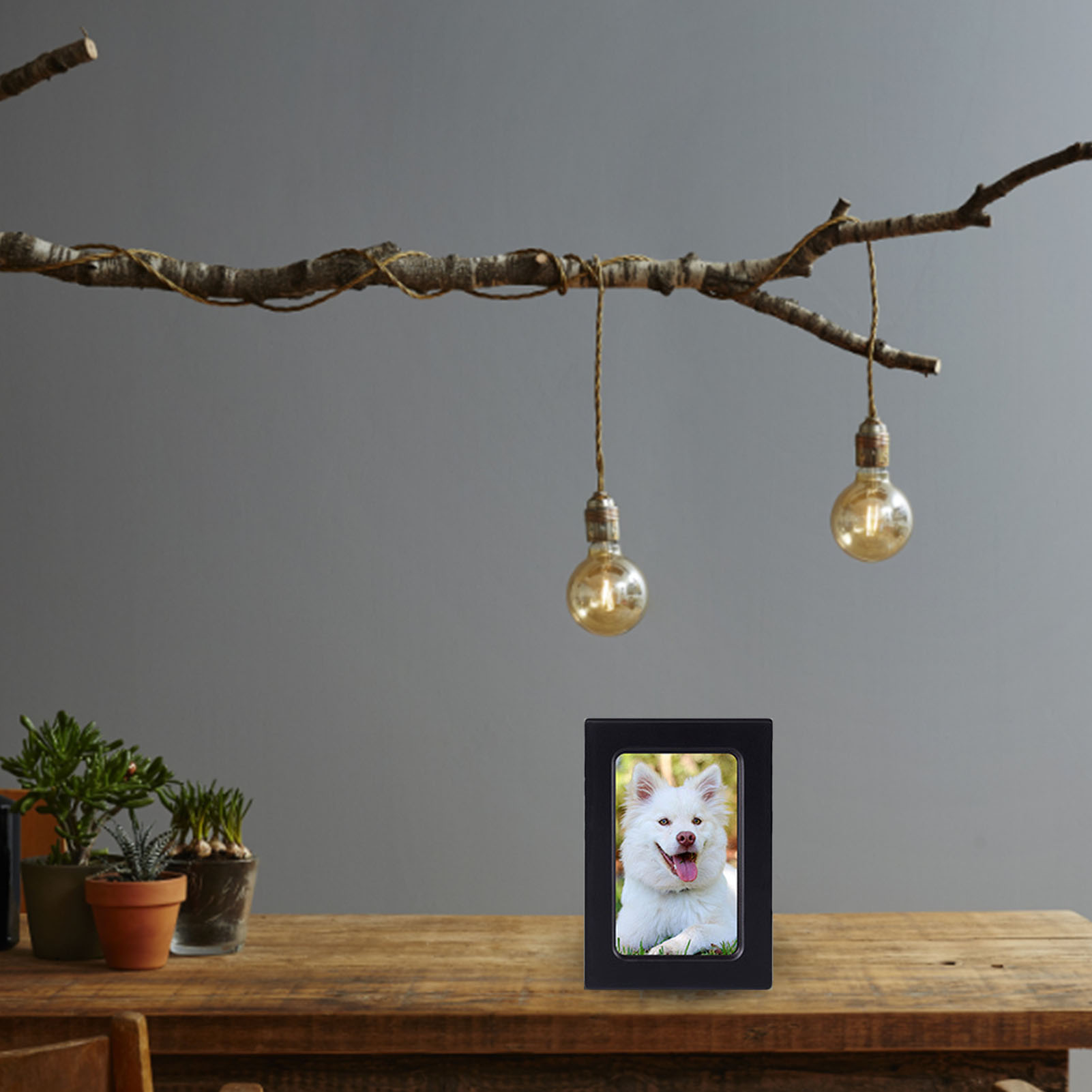 Wooden Pet Urns Wooden Cremati - Engraved Wood Frame ulasan dan harga