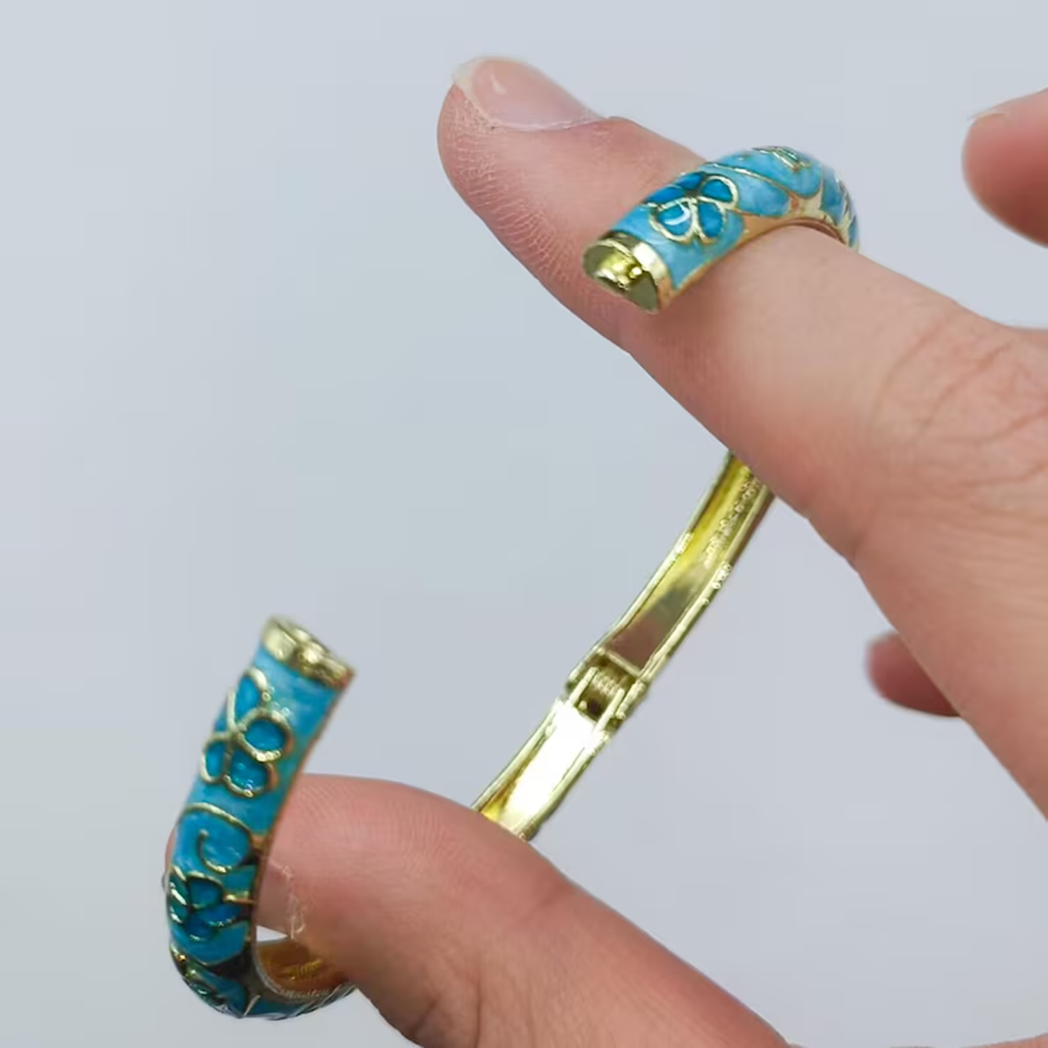 3/5PCS Enamel Cloisonné Bangle - Coordinates Bracelet ulasan dan harga