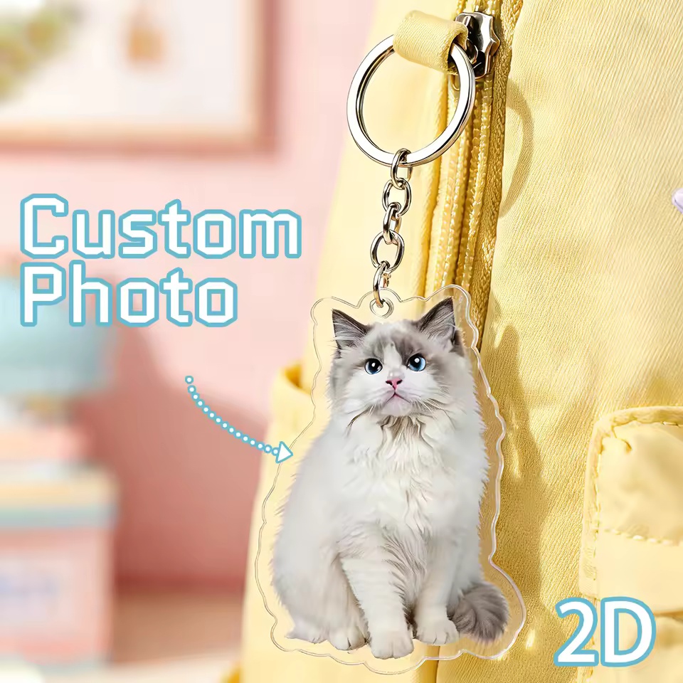 Customized keychain pet Cat Do - Pet Portrait Custom ulasan dan harga