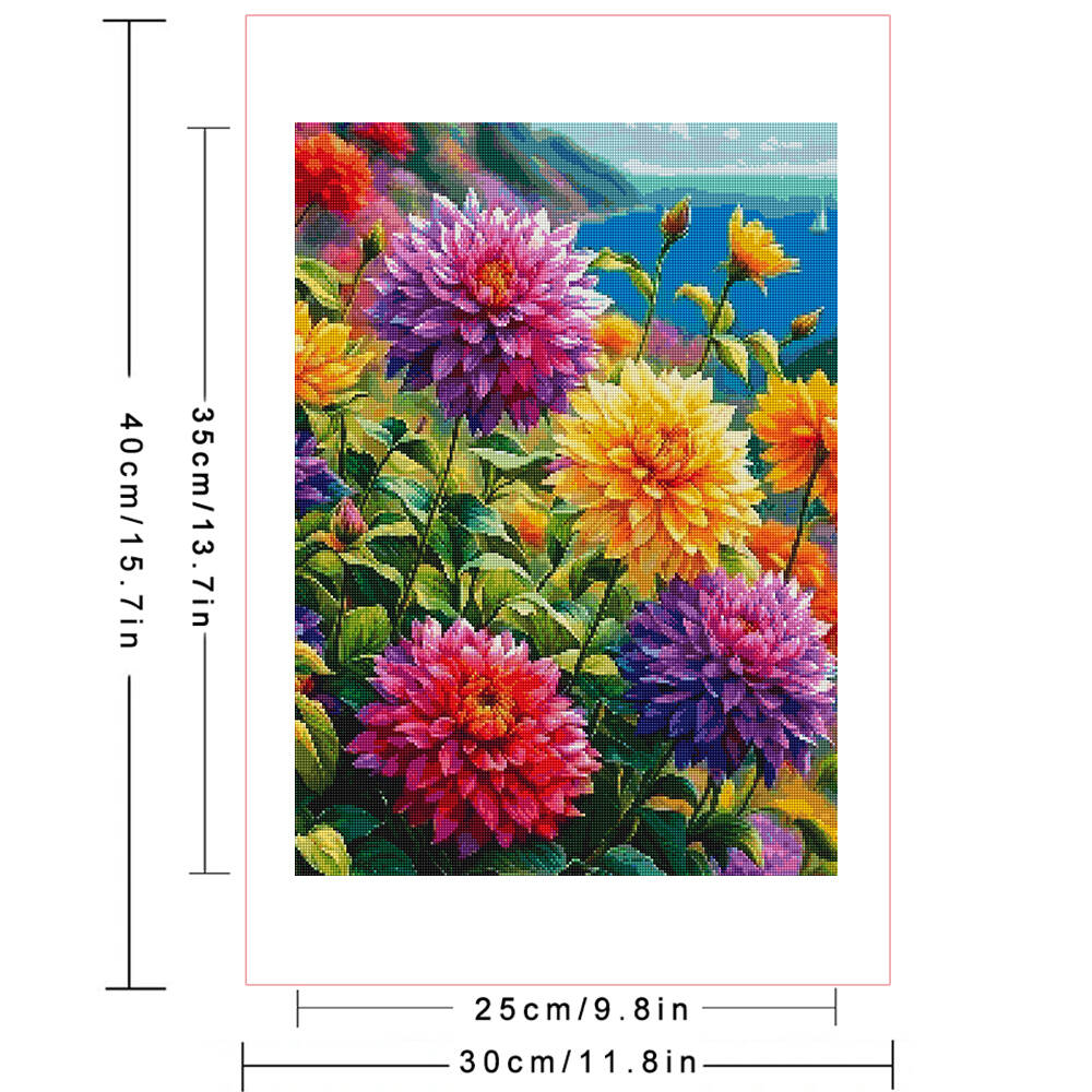 Frameless, Diamond Painting Ne - Photo Mosaic Print ulasan dan harga