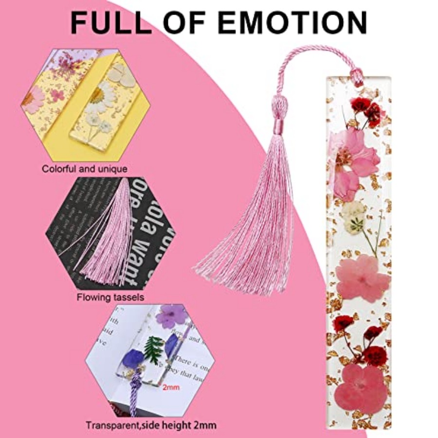 Bookmarks for Women, Book Mark - Dried Flower Bookmark ulasan dan harga