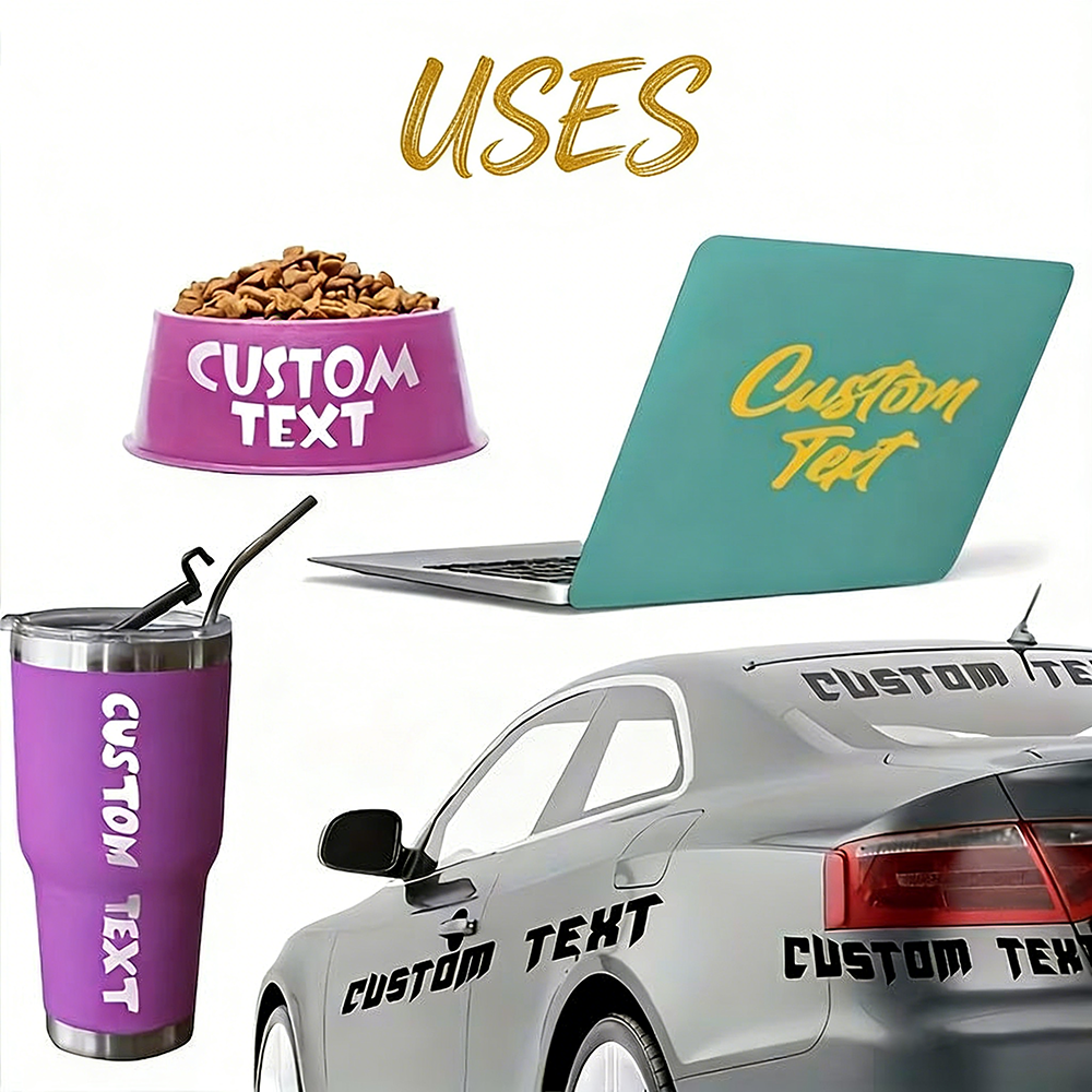 Personalized Name Vinyl Decals - Personalised Candle Label ulasan dan harga