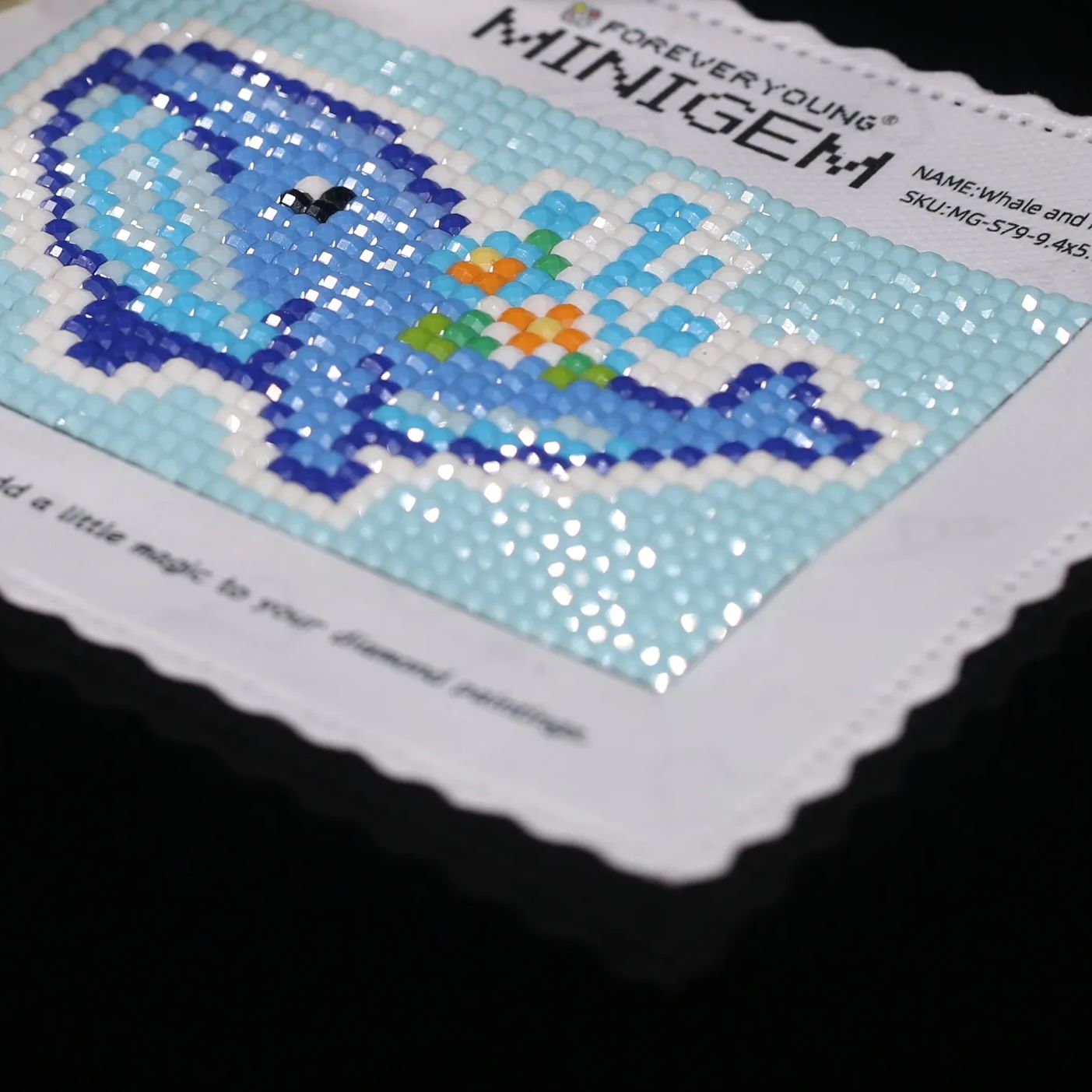 Minigem®: Whale and Flower 9.4 - Photo Mosaic Print ulasan dan harga
