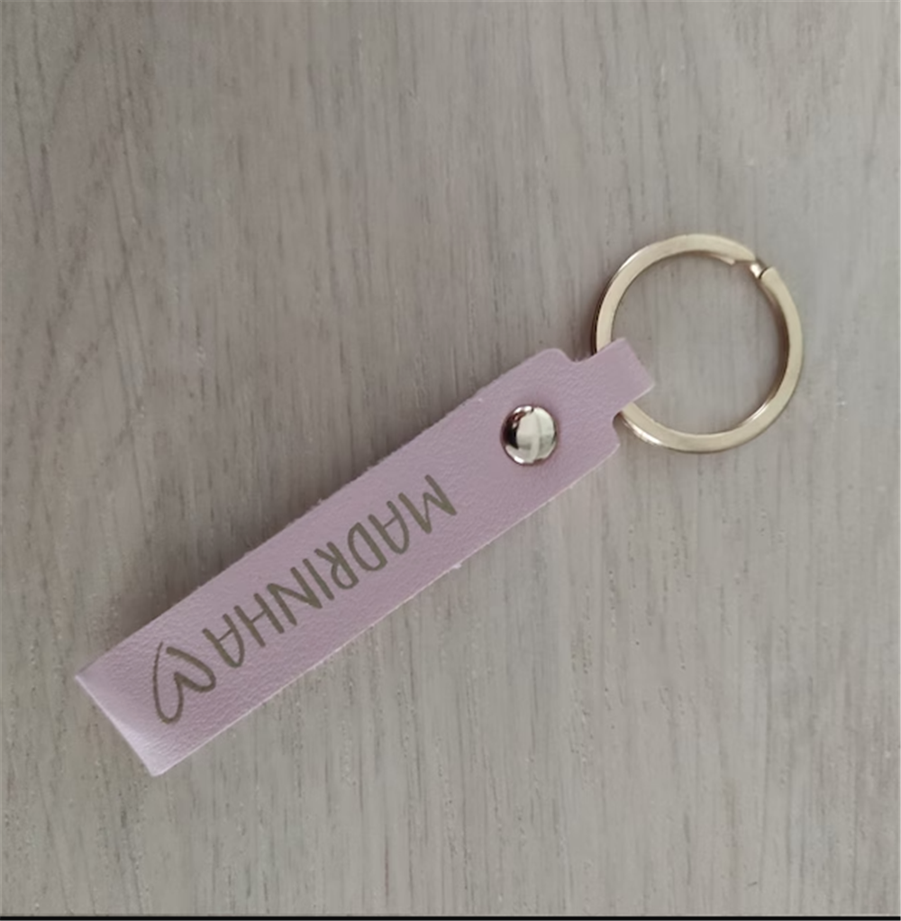 Personalized Leather Key Holde - Monogram Keychain Leather ulasan dan harga