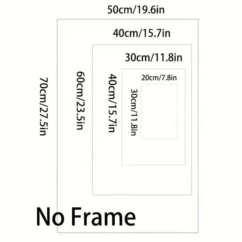 Frameless,1PCS Demon Slayer Fu - Photo Mosaic Print ulasan dan harga
