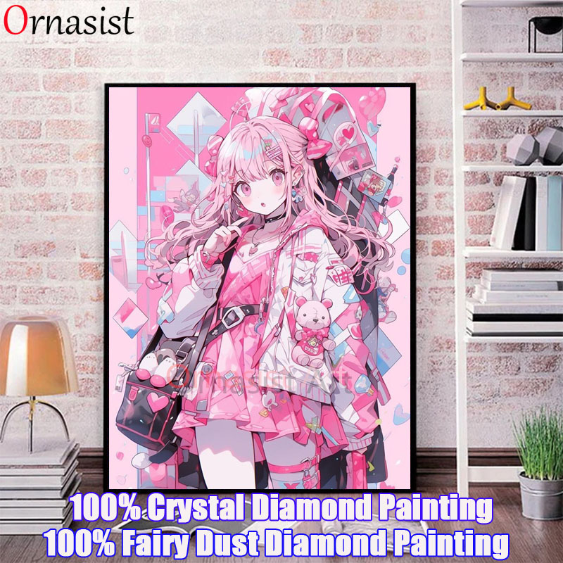 100% Fairy Dust Diamond Painti - Photo Mosaic Print ulasan dan harga