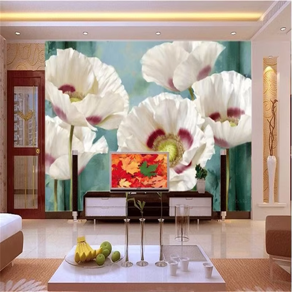 custom White flowers wallpaper - Custom Night Sky ulasan dan harga