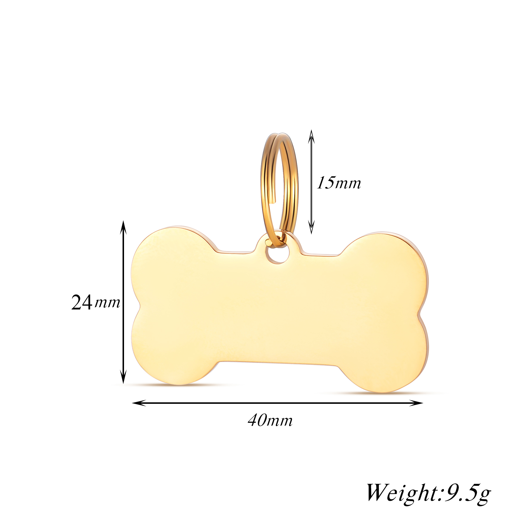 Custom Bone Dog Keychain Engra - Pet Portrait Custom ulasan dan harga