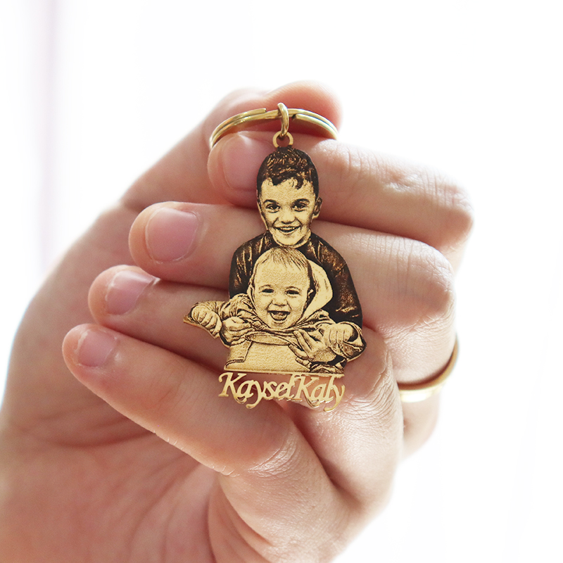 Personalized Baby Photo Keycha - Pet Portrait Custom ulasan dan harga