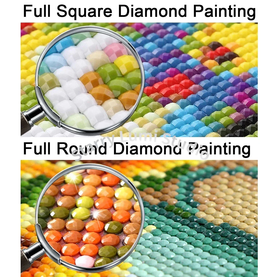 5D Full Square Painting God Mo - Photo Mosaic Print ulasan dan harga