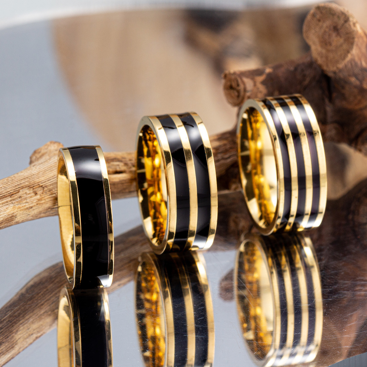 6mm/8mm Oil Dropping Ring Fash - Initial Ring Custom ulasan dan harga