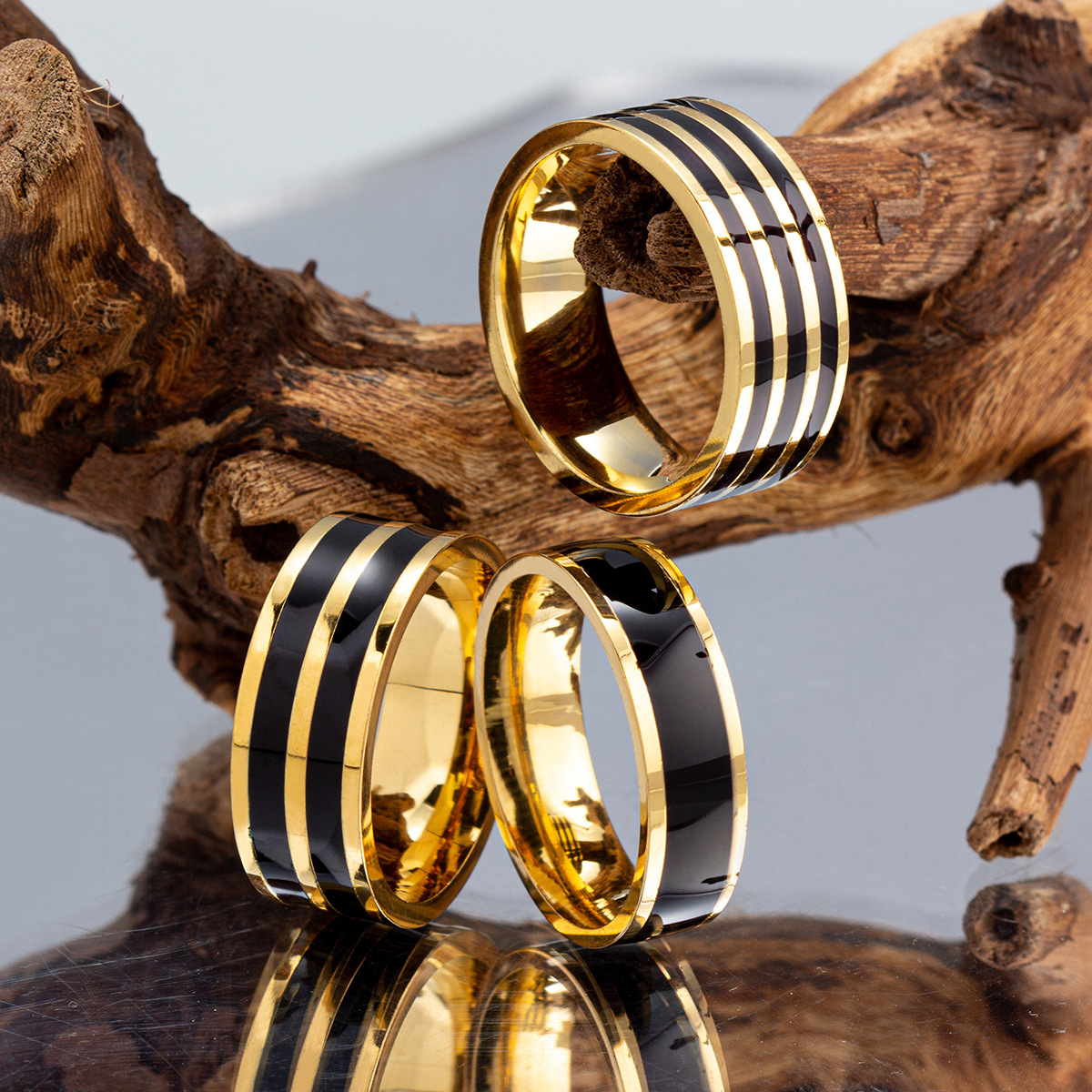 6mm/8mm Oil Dropping Ring Fash - Initial Ring Custom ulasan dan harga