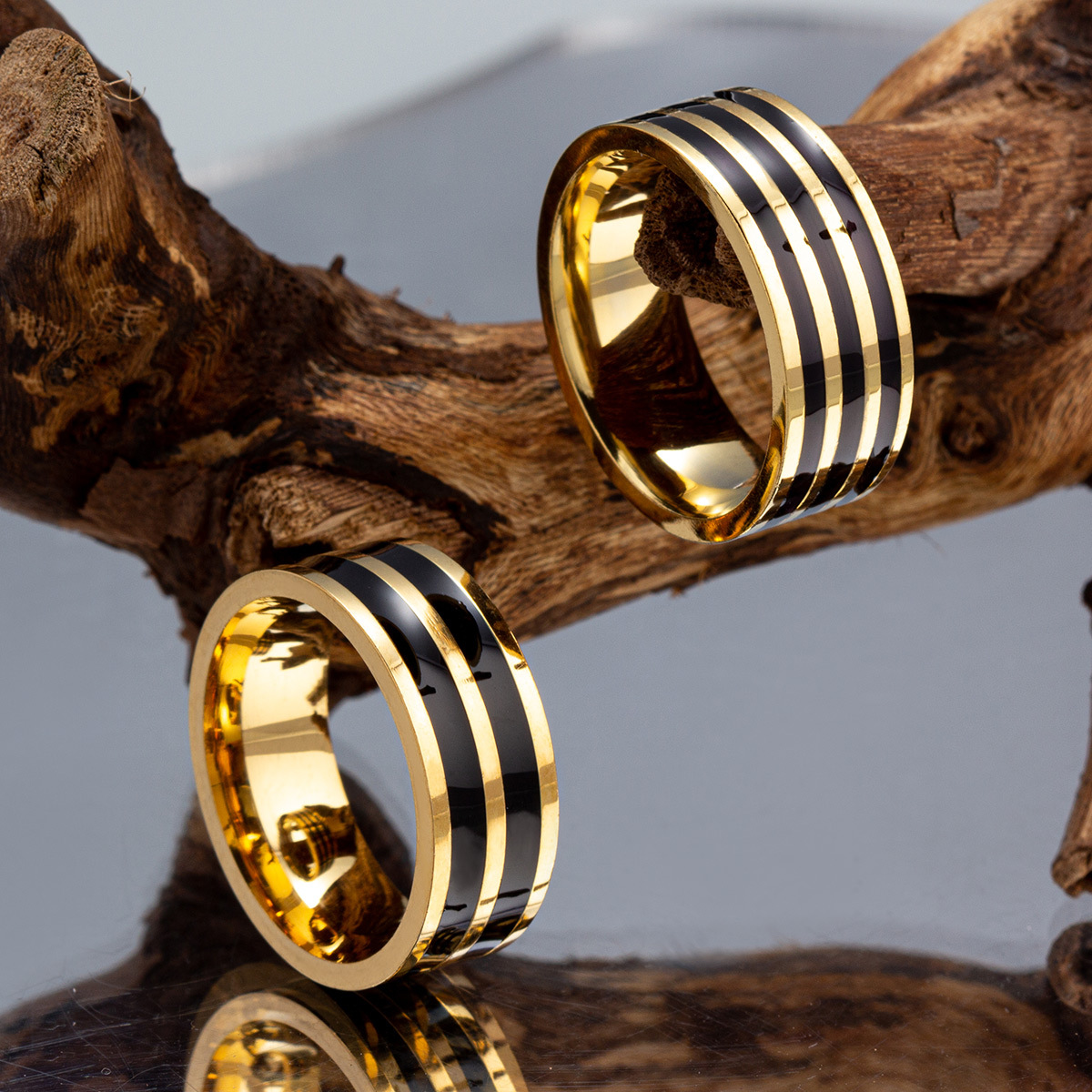 6mm/8mm Oil Dropping Ring Fash - Initial Ring Custom ulasan dan harga