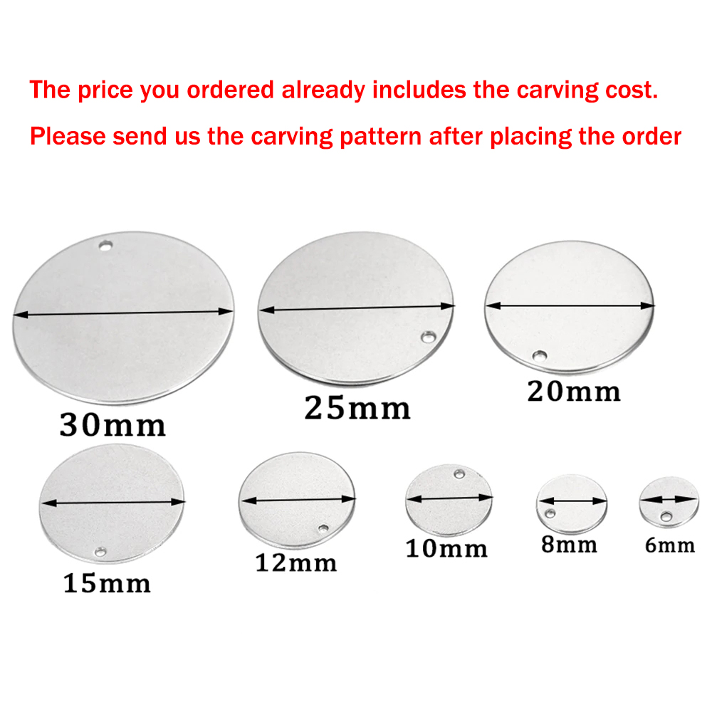 100pcs/lot Custom Laser Engrav - Pet Portrait Custom ulasan dan harga