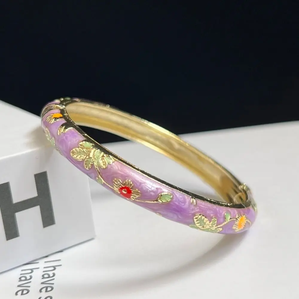 Enamel Chinese Cloisonne Brace - Coordinates Bracelet ulasan dan harga