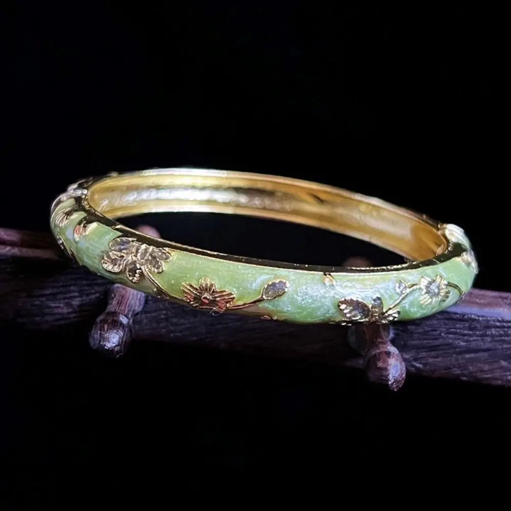 Enamel Chinese Cloisonne Brace - Coordinates Bracelet ulasan dan harga