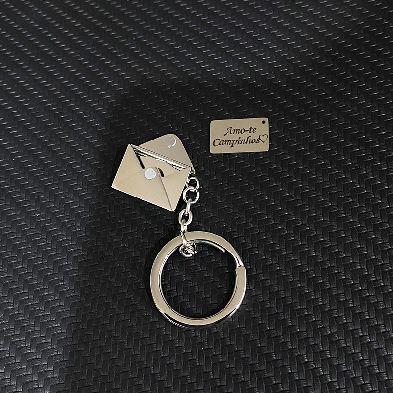 Can Open Envelope Custom Keych - Initial Ring Custom ulasan dan harga