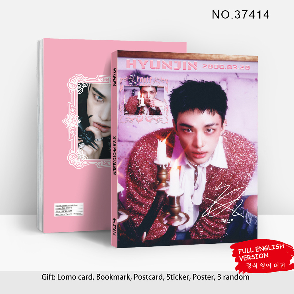 StrayKids Hyunjin Kpop Star Ph - Custom Photo Book ulasan dan harga