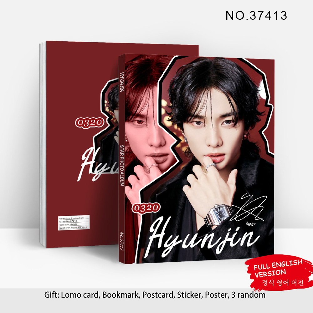 StrayKids Hyunjin Kpop Star Ph - Custom Photo Book ulasan dan harga