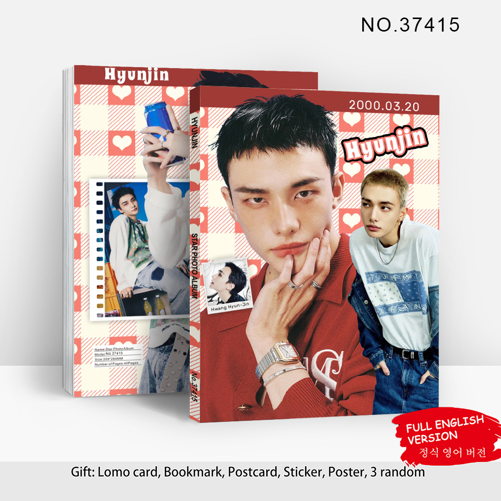 StrayKids Hyunjin Kpop Star Ph - Custom Photo Book ulasan dan harga