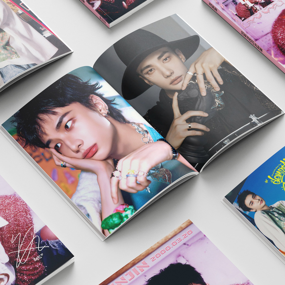 StrayKids Hyunjin Kpop Star Ph - Custom Photo Book ulasan dan harga