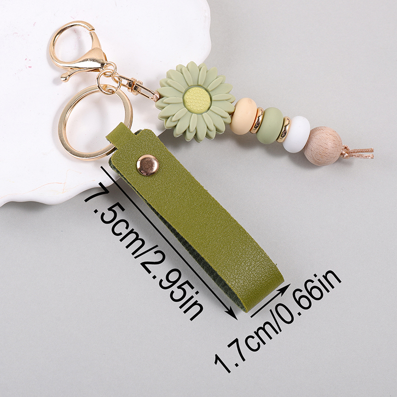Daisy Pendant Custom Text Keyc - Initial Ring Custom ulasan dan harga